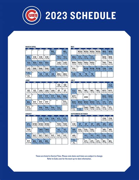 cubs game may 29 2023|chicago cubs 2023 printable schedule.